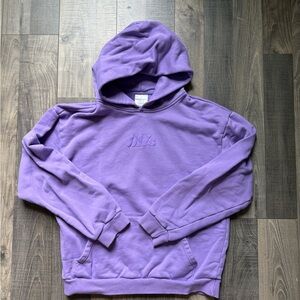 Lavender Pullover Hoodie Sweatshirt